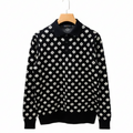 Men Long Sleeve Knitted T-shirt