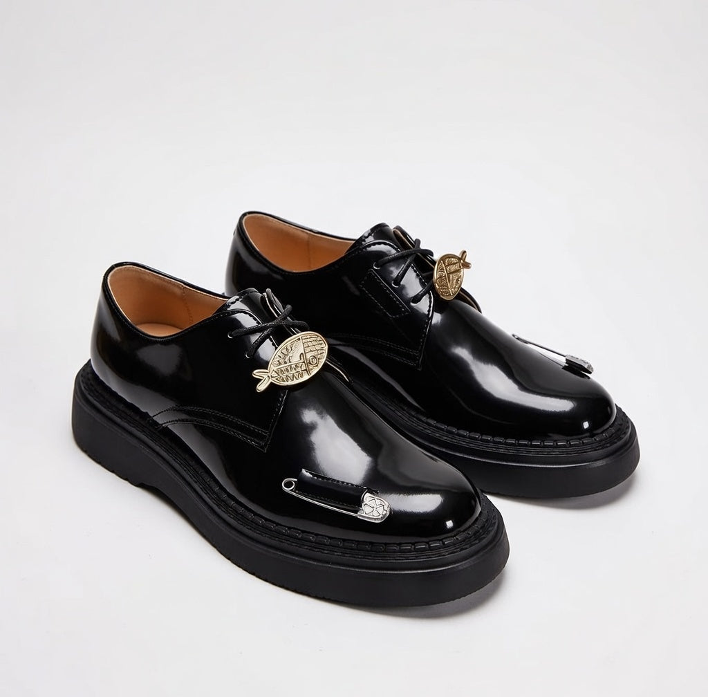 Men Derby Shoes Luxury Premium