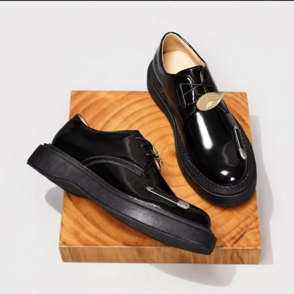 Men Derby Shoes Luxury Premium